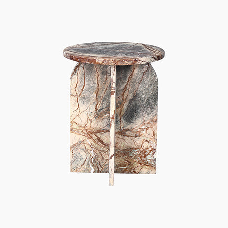 Monolith Marble Side Table
