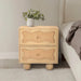 Denis Two Drawers Side Table