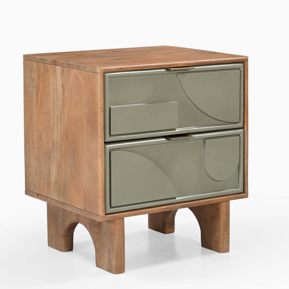 Pixel Two Drawer Side Table