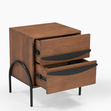 Cleo Two Drawer Side Table