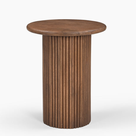 Konrad Ribbed End Table