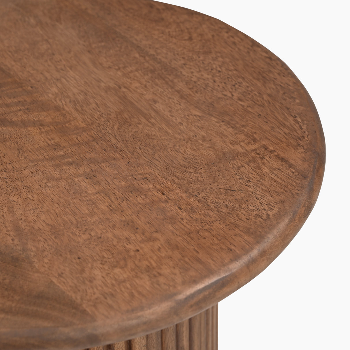 Konrad Ribbed End Table