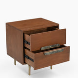 Steen Two Drawer Side Table