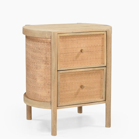 Dylan Two Drawer Side Table