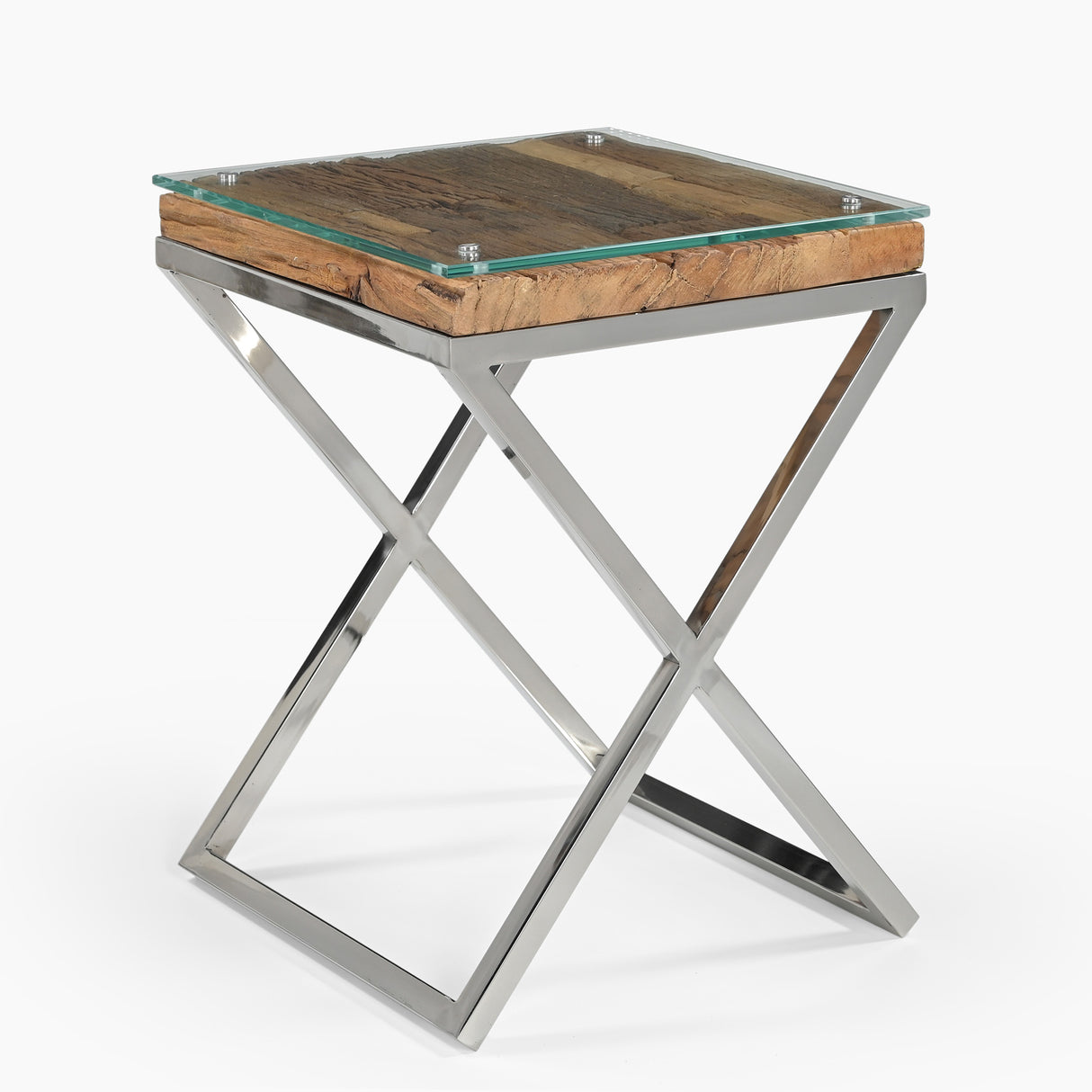 Zane Reclaimed Wood End Table