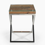 Zane Reclaimed Wood End Table