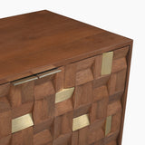 Lester Two Drawer Side Table