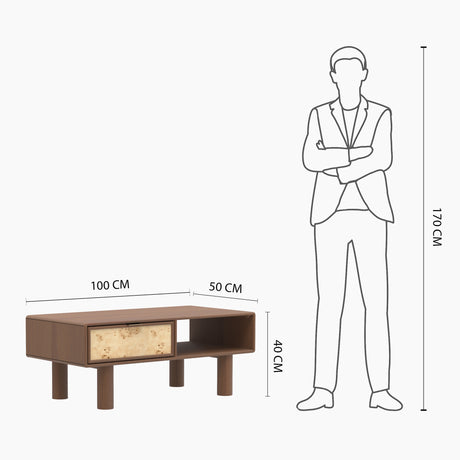 Urban Burl Coffee Table