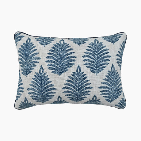 Bloom Cotton Embroidered Cushion