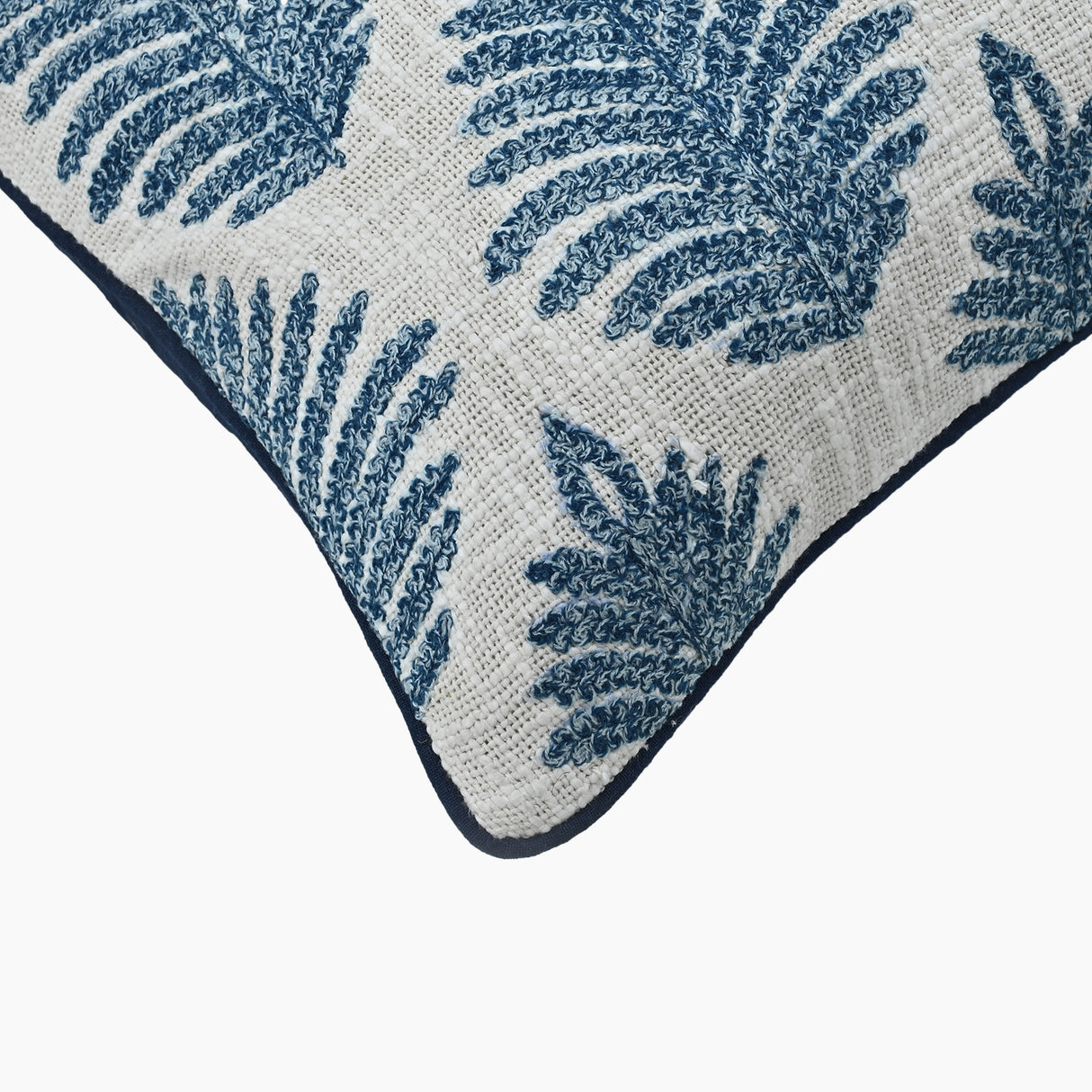 Bloom Cotton Embroidered Cushion