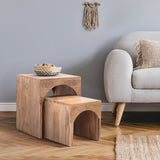 Zoe Set of 2 Arched End Tables