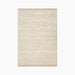 Tira Hand Woven Beige Woollen Dhurrie