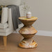 Kora Totem Shaped End Table