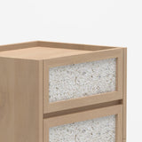 Oxy Two Drawer Side Table